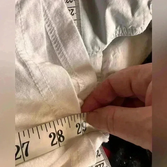 Next level  size XL V Neck white Christmas t shirt. “I put out for Santa”. EUC - Picture 6 of 7